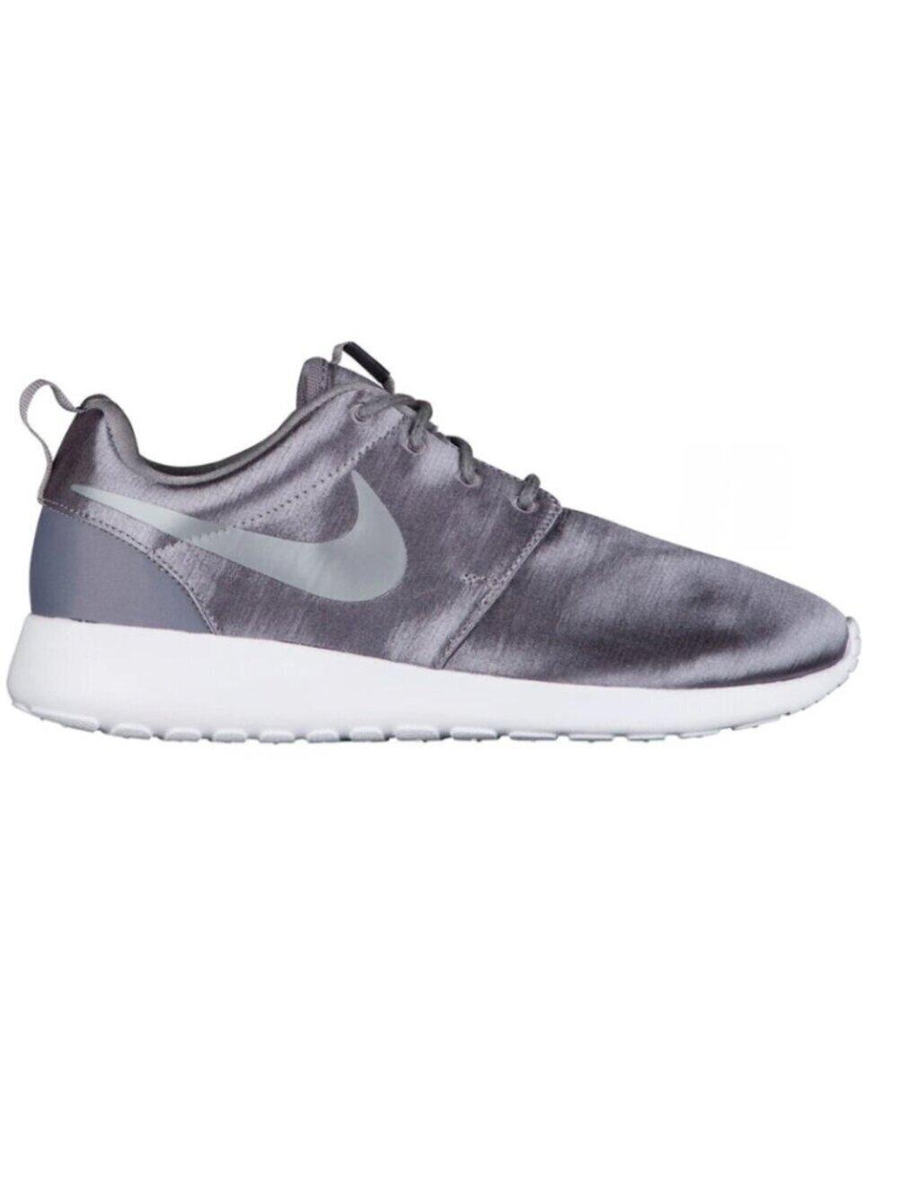 Nike Women Roshe One Premium Gunsmoke Grey Platinum Sneakers 833928-006 Sz 6.5